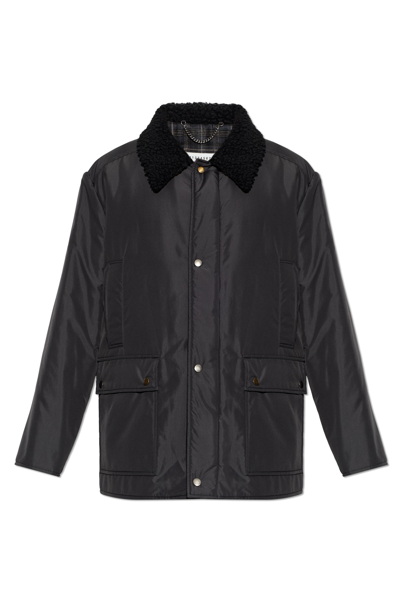 Maison Margiela Jacket with a fur collar | Men's | Vitkac